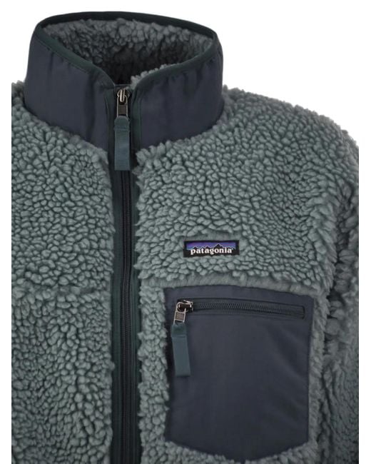 Patagonia Gray Classic Retro-X Fleece Jacket