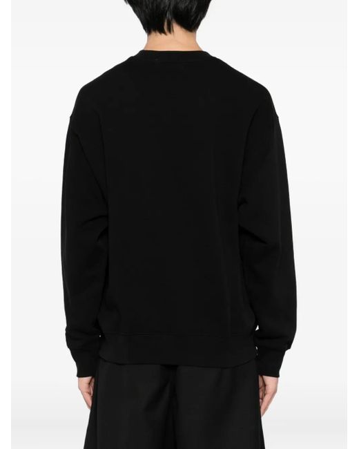 A Bathing Ape Black Logo-Printed Sweatshirt for men