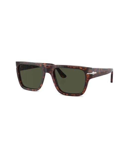Persol Green Square-Frame Sunglasses