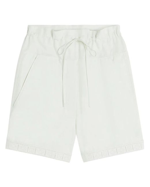 Lanvin White Cotton Shorts