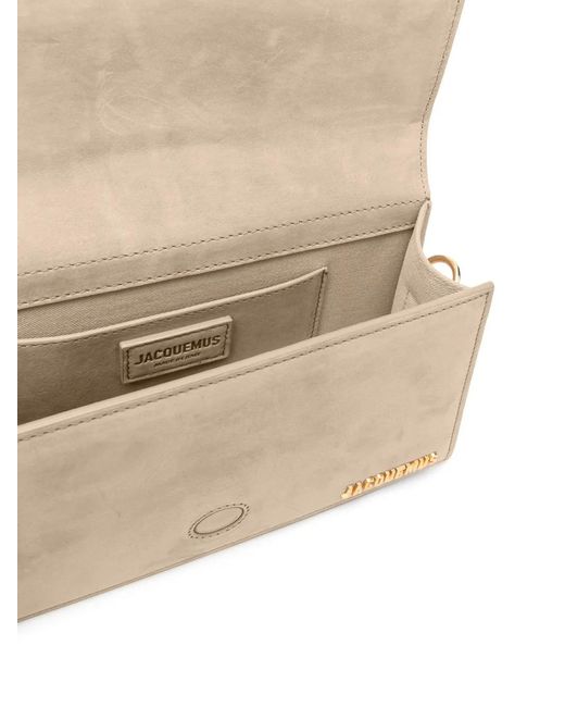 Jacquemus Natural Shoulder Bag With Logo
