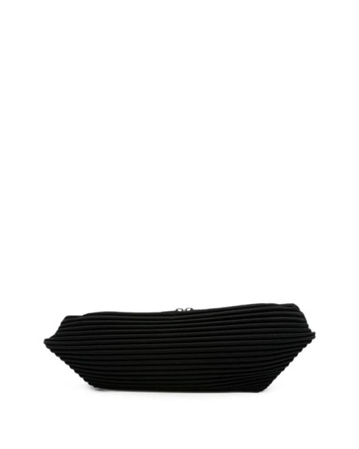Homme Plissé Issey Miyake White Pleated Belt Bag for men