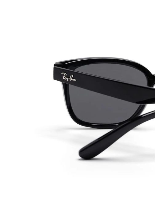 Ray-Ban Black Square-Frame Sunglasses