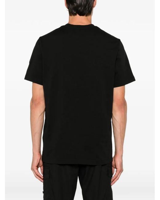 Moncler Black T-Shirt for men
