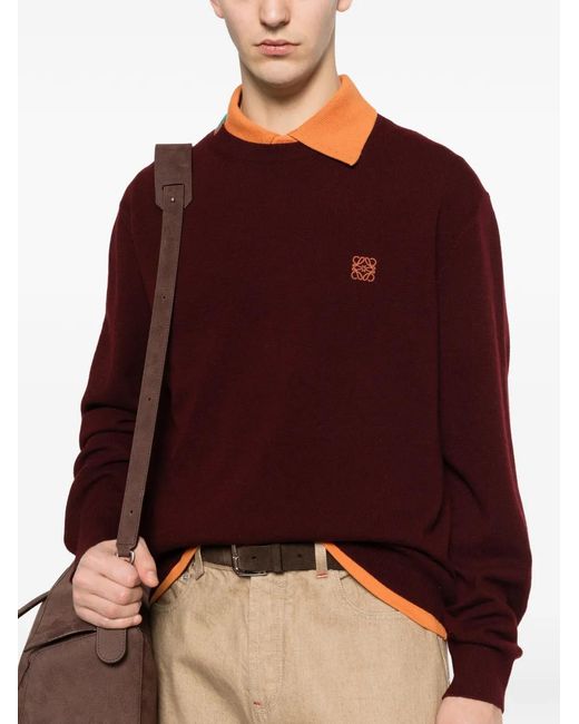 Loewe メンズ レッド ロゴ セーターの通販はau PAY マーケット - 輸入