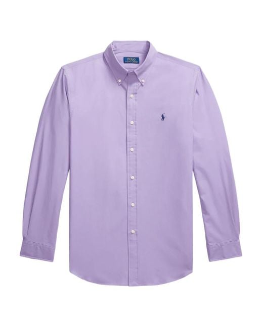 Polo Ralph Lauren Button-Down Overhemd in het Purple voor heren