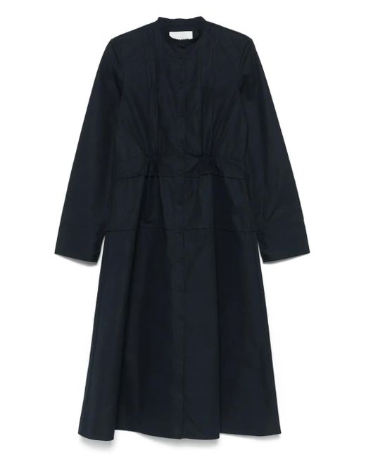 Jil Sander Blue Organic Cotton Dress