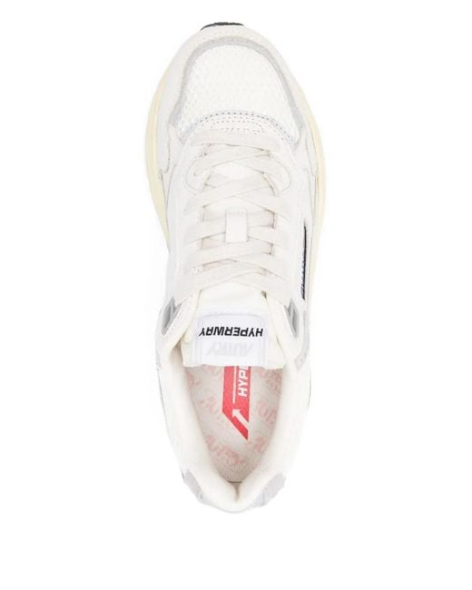 Autry White Hyperway Low Goasue/Mesh
