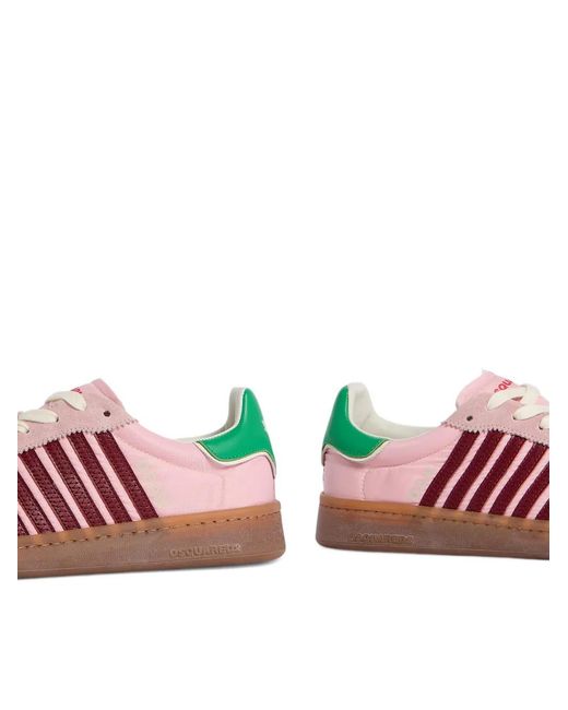 DSquared² Boxer Sneakers in Pink für Herren