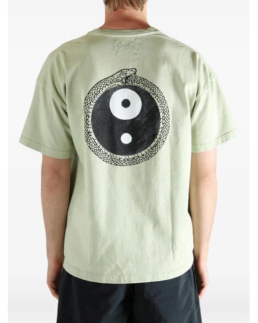 D-R-G-N Green Orobouros Tee Graphic-Print T-Shirt for men