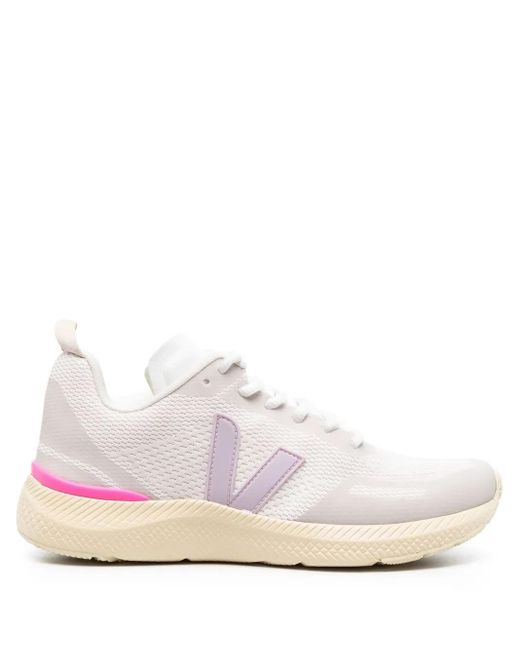 Veja White Impala Mesh Low-Top Sneakers