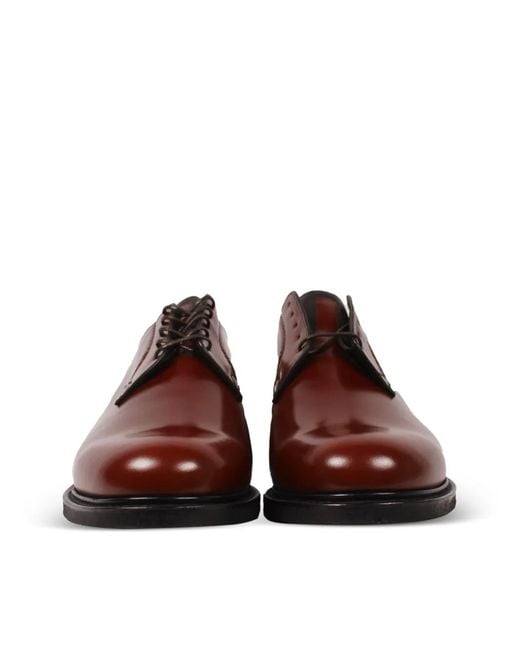 Church's Brown Leather Derby Shoes for men