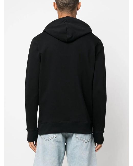 Paul Smith Hoodie Met Patch in het Black voor heren
