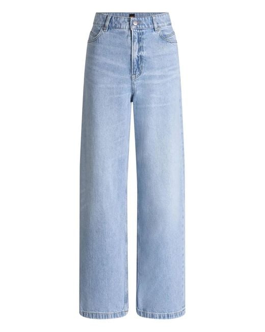 Boss Blue Back-Pockets Jeans