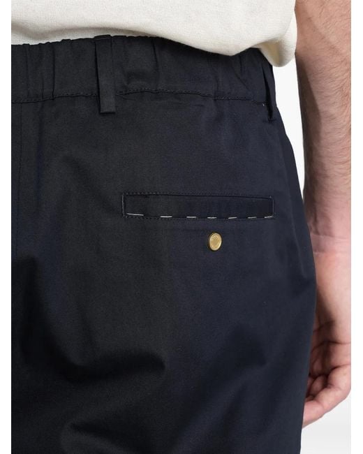 Grayed Blue Diky Trousers for men