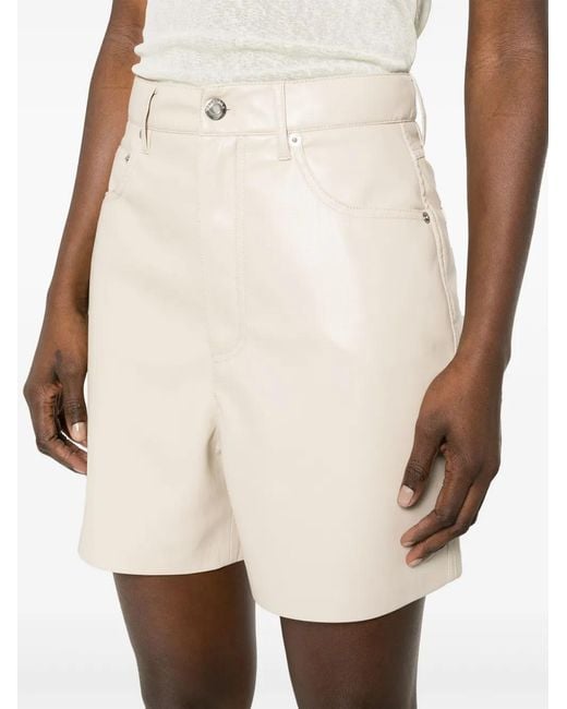 Nanushka Natural Zosha Shorts