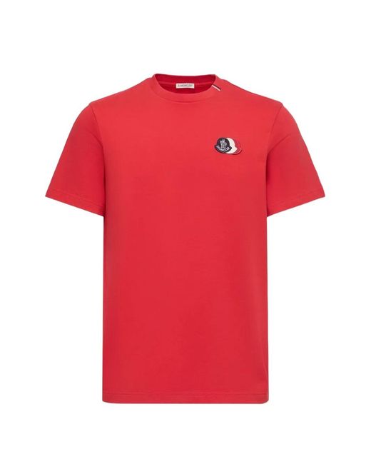 Moncler メンズ レッド ロゴ Tシャツの通販はau PAY マーケット - 輸入