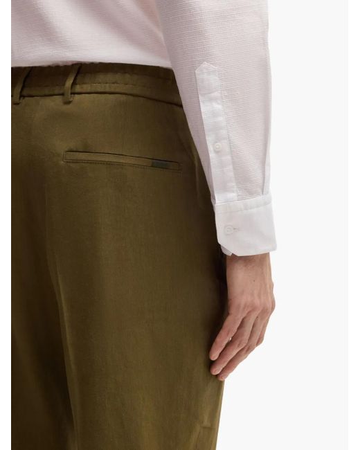 Boss Green Drawstring Trousers for men