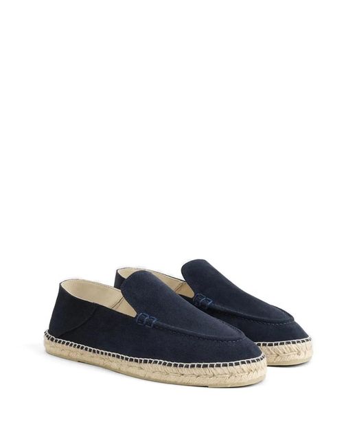 Manebí Blue Hamptons Suede Espadrilles for men