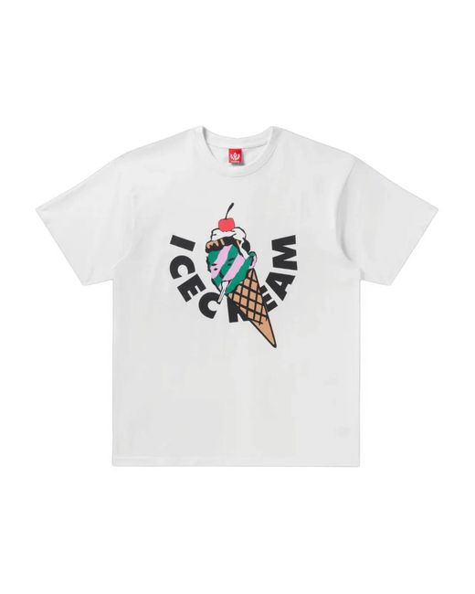 ICECREAM White Spoonfull Graphic Short-Sleeve T-Shirt for men