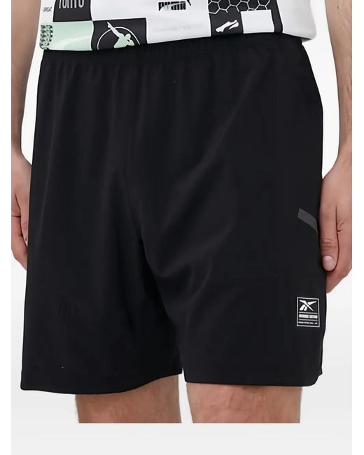 Reebok Black Short De Sport Certified Speed À Logo for men