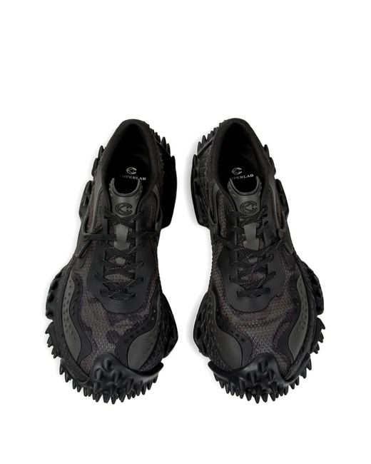 CAMPERLAB Black Spiked-Embellishment Sneakers