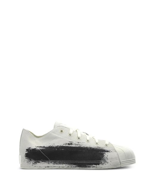 Y-3 White Nizzastar Sneakers
