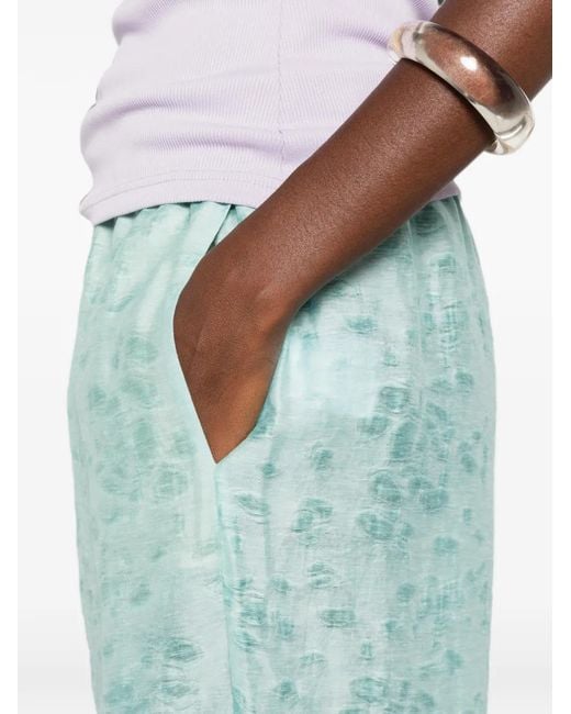 Christopher Esber Blue Light Leak Jacquard Trousers
