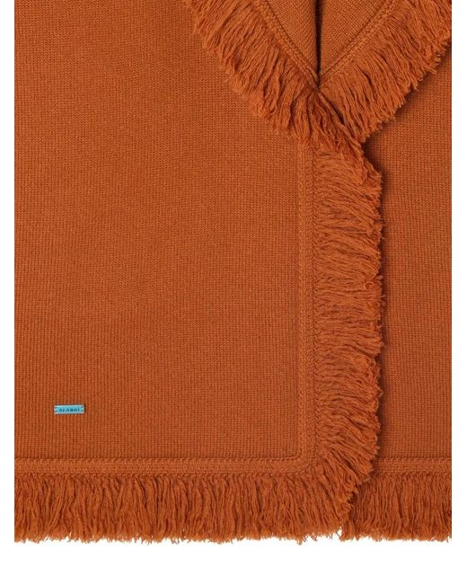 Alanui Brown Fringed Finest Coat
