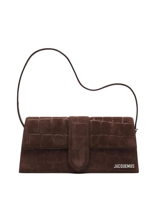Jacquemus Brown Le Bambino Long Schultertasche