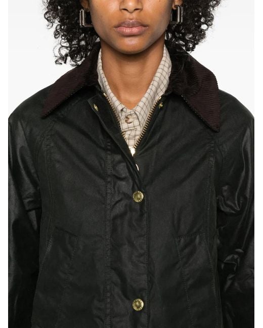 Barbour Black Giacca 'Modern Beadnell'