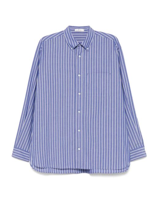 メンズ The Row Bresson シャツ Purple
