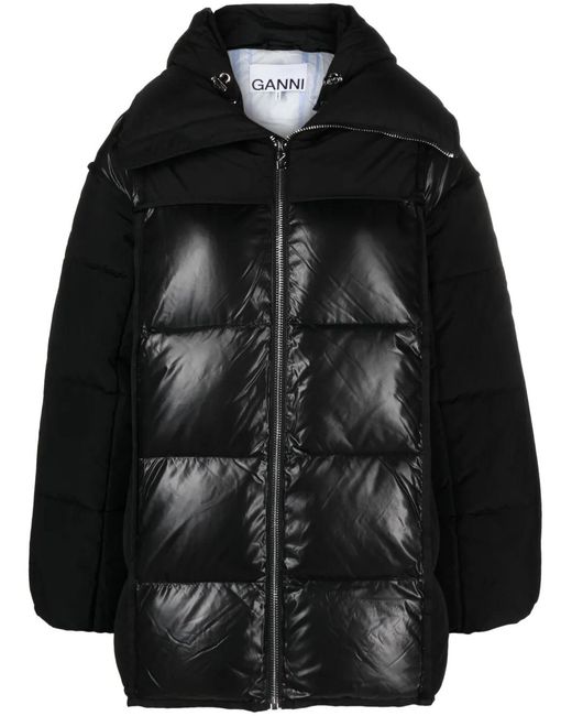 Ganni Black Oversize Fit Jacket
