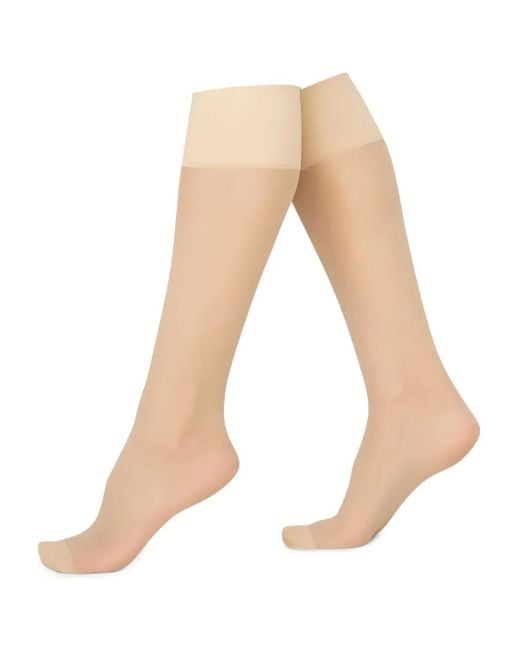 Swedish Stockings White Elin Reinforced Toe Socks