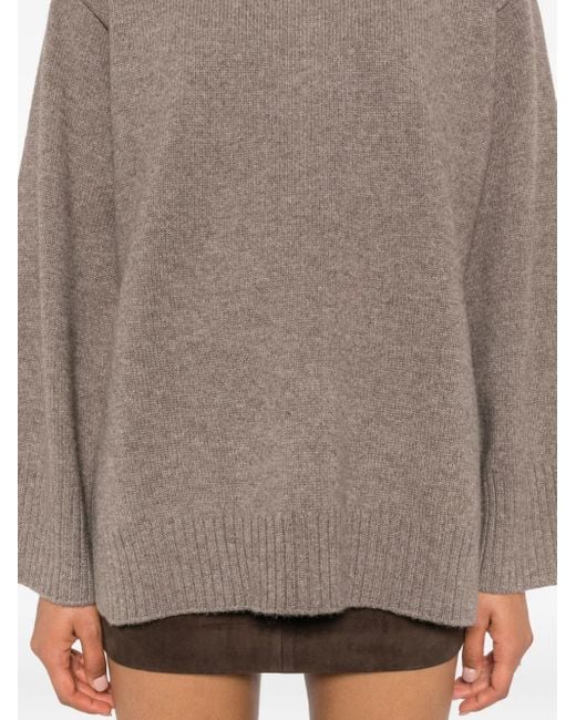 Jersey con cuello redondo Loulou de Saison de color Brown