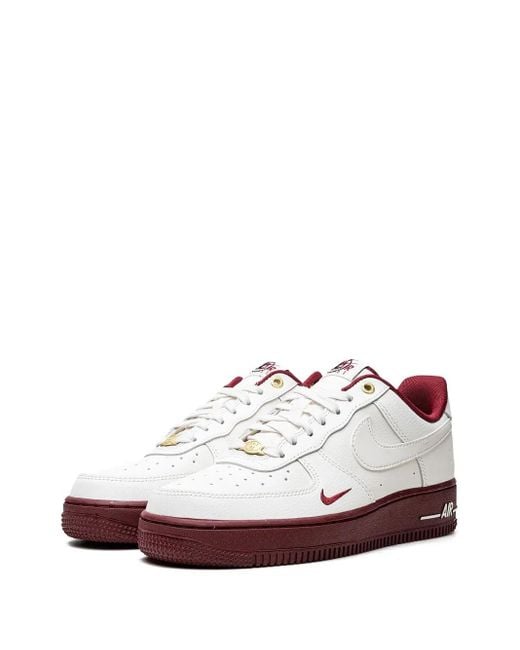 Nike White Air Force 1 Low "40Th Anniversary" Sneakers