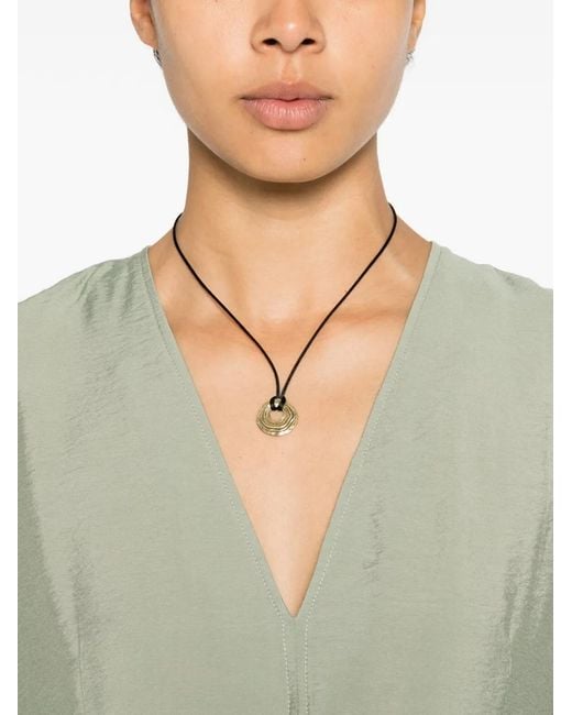 Marc O' Polo Green V-Neck Midi Dress
