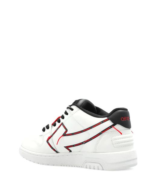 Off-White c/o Virgil Abloh White Lightning Bolt Low Sneakers