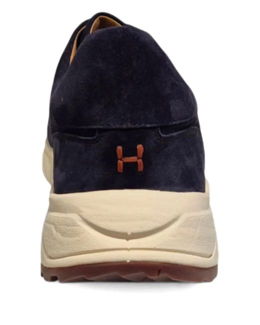 Henderson Blue Suede Leather Sneakers for men