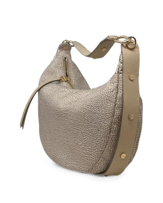 Borbonese Gray O.P. Print Bag