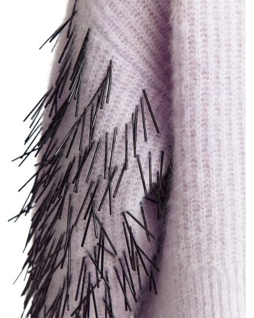 16Arlington Eldi セーター Purple