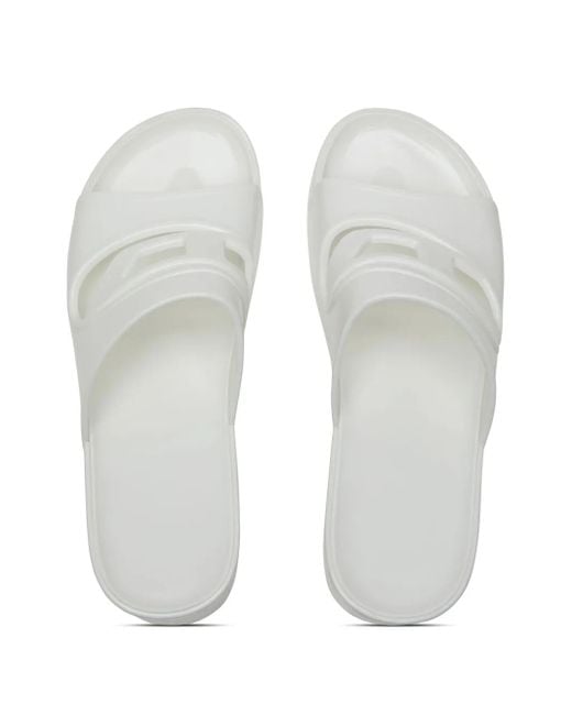 DIESEL White Sa-Bonnie Sandals