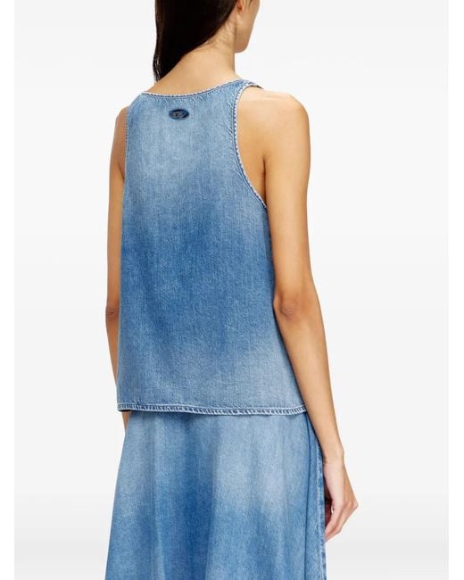 DIESEL Blue De-Misy-S Top