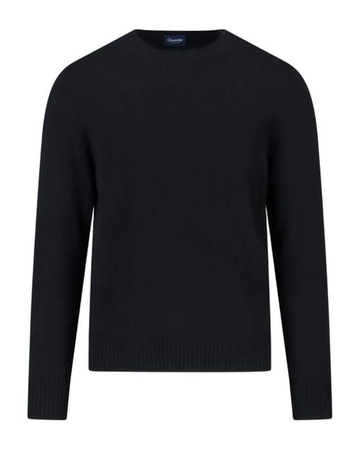 Jersey de canalé Drumohr de hombre de color Black