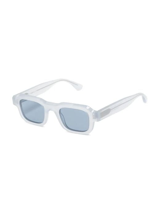 Thierry Lasry Blue Flexxxy Rectangle-Frame Sunglasses