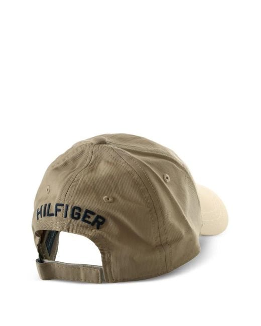 Tommy Hilfiger Natural Logo-Patch Cap