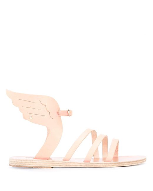 Ancient Greek Sandals Leather 'ikaria' Sandals in Pink - Lyst