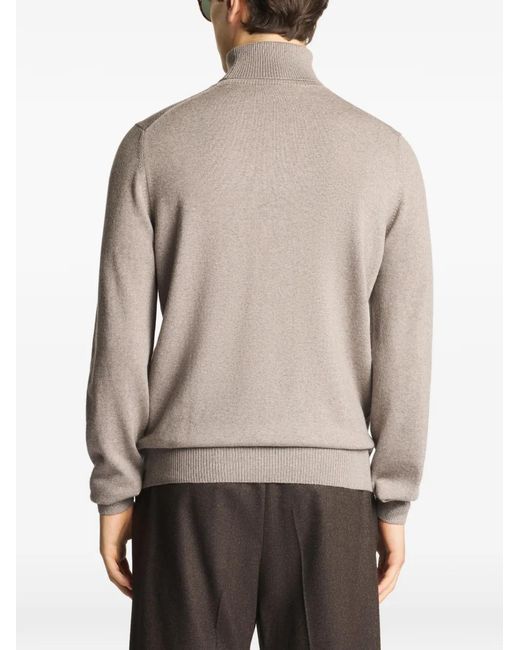 Pull À Col Roulé Fay pour homme en coloris Gray