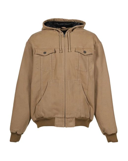 Egonlab Natural Hooded Pocket Jacket for men