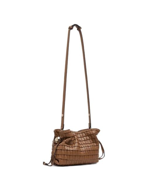Liu Jo Natural Small Riccy Embossed Bag
